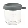 BEABA stiklinis indas su hermetišku dangteliu 250 ml Mineral