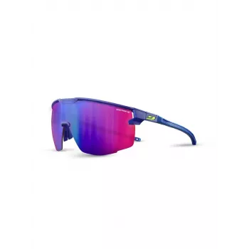 Julbo Ultimate Spectron 3 HD akiniai - juodai/violetinis rėmelis, pilkas veidrodinis lęšis, 3 kategorija