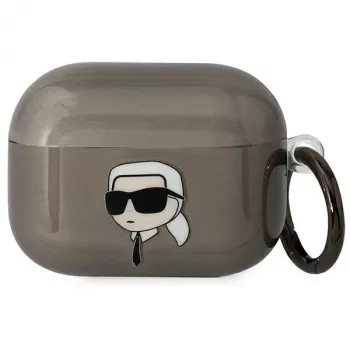 Karl Lagerfeld KLAPHNIKTCK AirPods Pro dėklas Karl Head juodas
