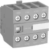 ABB CA4-40E pagalbinis kontaktų blokas, 4 NO, priekinis montavimas, varžtų gnybtai