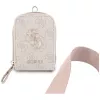 GUESS 4G Metal Logo Universal Crossbody Phone Strap Small Purse - rožinė