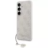 GUESS 4G Classic Logo Charm MagSafe dėklas, skirtas Samsung Galaxy S26 - rožinis