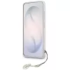 GUESS 4G Classic Logo Charm MagSafe dėklas, skirtas Samsung Galaxy S26 - rožinis
