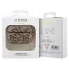 GUESS GUE003033 GCube Charm AirPods Pro dėklas rudas