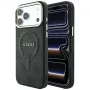 GUESS Embossed 4G Classic MagSafe dėklas, skirtas iPhone 17 Pro Max / 18 Pro Max - juodas
