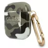 GUESS Camo Collection AirPods 1/2 dėklas Green/Khaki