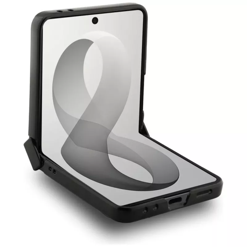 Guess 4G Classic MagSafe dėklas Samsung Galaxy Z Flip 8 – rožinis