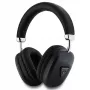 GUESS Bluetooth 5.3 ausinės per ausį su metaliniu trikampio logotipu - juodos