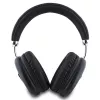 GUESS Bluetooth 5.3 ausinės per ausį su metaliniu trikampio logotipu - juodos