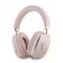GUESS Metallic Triangle Logo On-Ear Bluetooth ausinės V5.3 rožinės