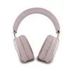 GUESS Metallic Triangle Logo On-Ear Bluetooth ausinės V5.3 rožinės