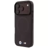 BMW M IML Frosted Metal Logo & Trims MagSafe dėklas, skirtas iPhone 18 Pro / 17 Pro - Burgundy
