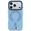 BMW M IML Frosted MagSafe dėklas, skirtas iPhone 18 Pro / 17 Pro - mėlynas