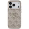 GUESS 4G Big Classic Logo dėklas, skirtas Apple iPhone 17 Pro / 18 Pro - rožinio aukso