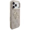 GUESS 4G Big Classic Logo dėklas, skirtas Apple iPhone 17 Pro / 18 Pro - rožinio aukso