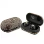 Guess GUTWSP4EGW belaidės ausinės su įkrovimo dėklu, Bluetooth 5.3, ENC, rudos 4G Metal