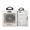 Karl Lagerfeld KLA3UKHGK AirPods 3 dėklas juodas su blizgučiais Karl's Head