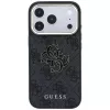 GUESS 4G & Big Resin Logo dėklas, skirtas iPhone 17 Pro Max / 18 Pro Max - juodas