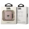 Karl Lagerfeld Ikonik Choupette AirPods 1/2 dangtelis rožinis