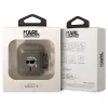 Karl Lagerfeld KLA2HNIKTCK AirPods 1/2 dėklas juodas su Karlo galvos raštu