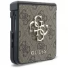 GUESS Big 4G Logo kietas dėklas, skirtas Samsung Galaxy Z Flip4 - rudas