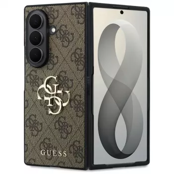 Guess Big 4G Logo dėklas, skirtas Samsung Galaxy Z Fold 8 Ultra - rudas