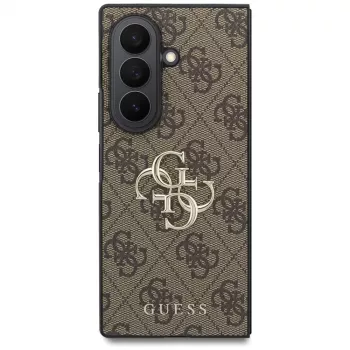 Guess Big 4G Logo dėklas, skirtas Samsung Galaxy Z Fold 8 Ultra - rudas