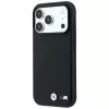 BMW M Tire Track Metal Logo MagSafe dėklas, skirtas iPhone 18 Pro Max / 17 Pro Max - juodas