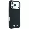 BMW M Quadrille Kevlar Metal Logo MagSafe dėklas, skirtas iPhone 18 Pro / 17 Pro – juodas