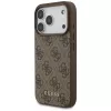 GUESS 4G Classic dėklas, skirtas iPhone 18 Pro / 17 Pro - ruda