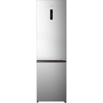 Gorenje NRK620DAXL4 laisvai pastatomas šaldytuvas-šaldiklis su NoFrost Plus, 331 L bendras, tamsaus inokso, energijos klasė D