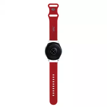 Hello Kitty Universal Silicone Watch Strap 22mm Raudonas su Kitty galvute