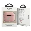 GUESS GUACAPLSVSPG AirPods Pro dėklas silikoninis Vintage Pink Green