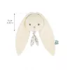 Kaloo Lapinoo Cream Rabbit muzikinis pliušinis žaislas