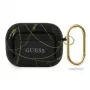 GUESS AirPods Pro dėklas juodas su auksine grandinėle Gold Chain kolekcija
