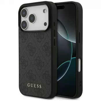 GUESS 4G Classic galinis dangtelis Apple iPhone 18 Pro / 17 Pro - juodas