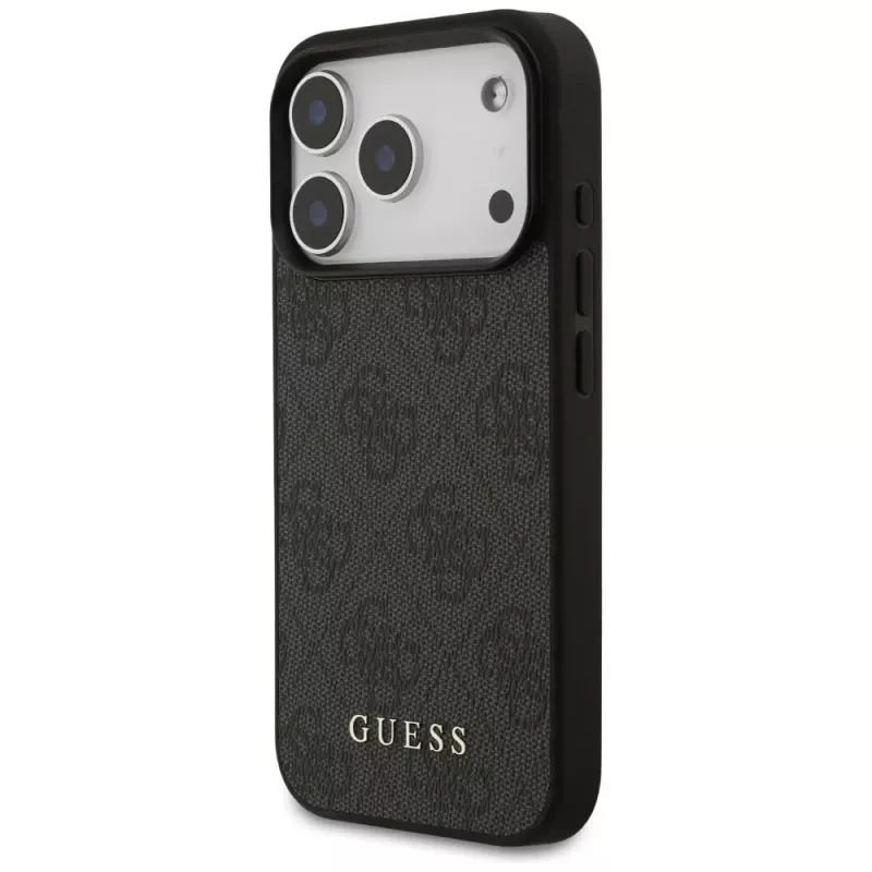 GUESS 4G Classic galinis dangtelis Apple iPhone 18 Pro / 17 Pro - juodas