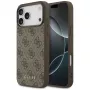 GUESS 4G Classic dėklas, skirtas iPhone 18 Pro Max / 17 Pro Max - rudas