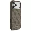 GUESS 4G Classic dėklas, skirtas iPhone 18 Pro Max / 17 Pro Max - rudas