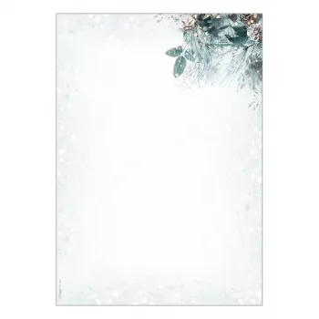 SIGEL Kalėdinis laiško popierius Eucalyptus Magic A4 90 g/m² 100 lapų