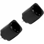 Shelly Plug M Gen3 Black 2-Pack išmanusis kištukas su energijos matavimu, Wi-Fi ir Bluetooth, 13A, energijos stebėjimas, Schuko