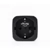 Shelly Plug M Gen3 Black 2-Pack išmanusis kištukas su energijos matavimu, Wi-Fi ir Bluetooth, 13A, energijos stebėjimas, Schuko