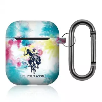 U.S. Polo Assn. US Polo AirPods 1/2 dėklas, įvairiaspalvis Tie & Dye kolekcija