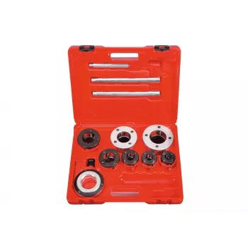 ROTHENBERGER SUPER CUT vamzdžių sriegimo įrankių rinkinys 1/2 inch, 3/4 inch, 1 inch su reketu ir dėklu