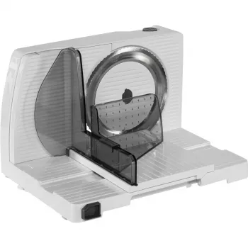 Ritter Markant 7 baltas elektrinis pjaustytuvas 170 mm nerūdijančio plieno dantytas peilis 65W Eco Motor