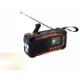 Soundmaster DAB115SW avarinis radijas DAB+/FM, 10 000 mAh, saulės energija, dinamo, SOS žibintuvėlis, power bank, juodas