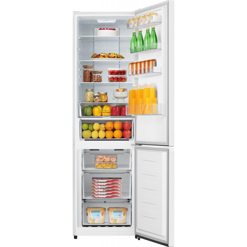 Gorenje NRK620EAW4 NoFrost Plus laisvai pastatomas šaldytuvas-šaldiklis, 331L bendra talpa, E energijos klasė, baltas