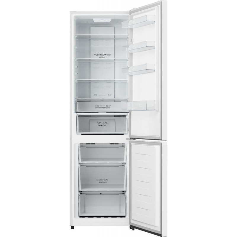 Gorenje NRK620EAW4 NoFrost Plus laisvai pastatomas šaldytuvas-šaldiklis, 331L bendra talpa, E energijos klasė, baltas