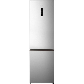 Gorenje NRK620EAXL4 laisvai pastatomas šaldytuvas-šaldiklis, 331L bendras tūris, NoFrost Plus, nerūdijančio plieno išvaizda, energijos klasė E