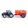 SIKU FARMER New Holland su Abbey mėšlo cisterna 1:32 mastelio traktoriaus ir įrankio rinkinys